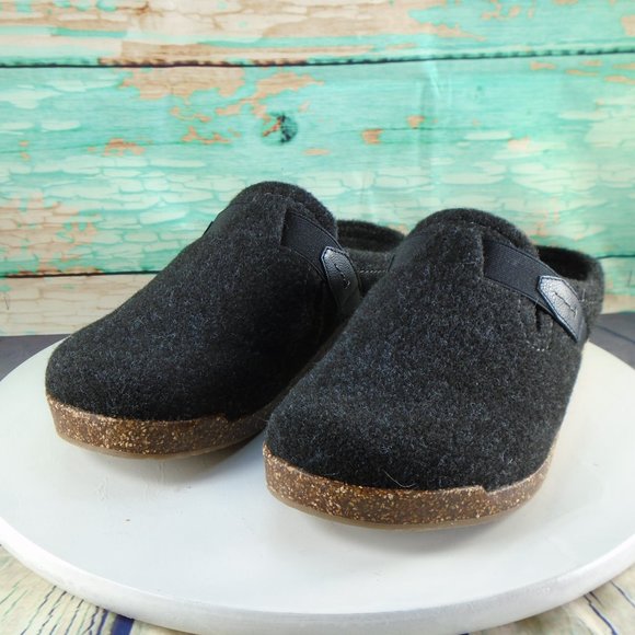 earth origins felt slip on clogs